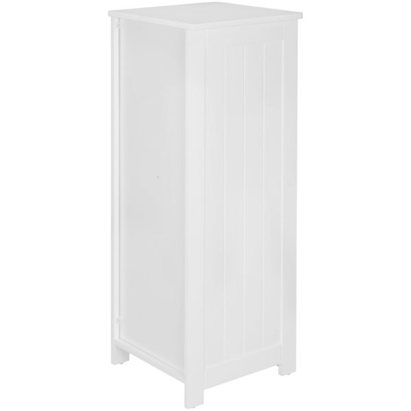 Design Bathroom Cabinet Luis Country Style Mdf Wood 30 X 83 X 30 Cm White 44723 Wohnling Badschrank Luis Mdf Weiss 4 Schubl 3