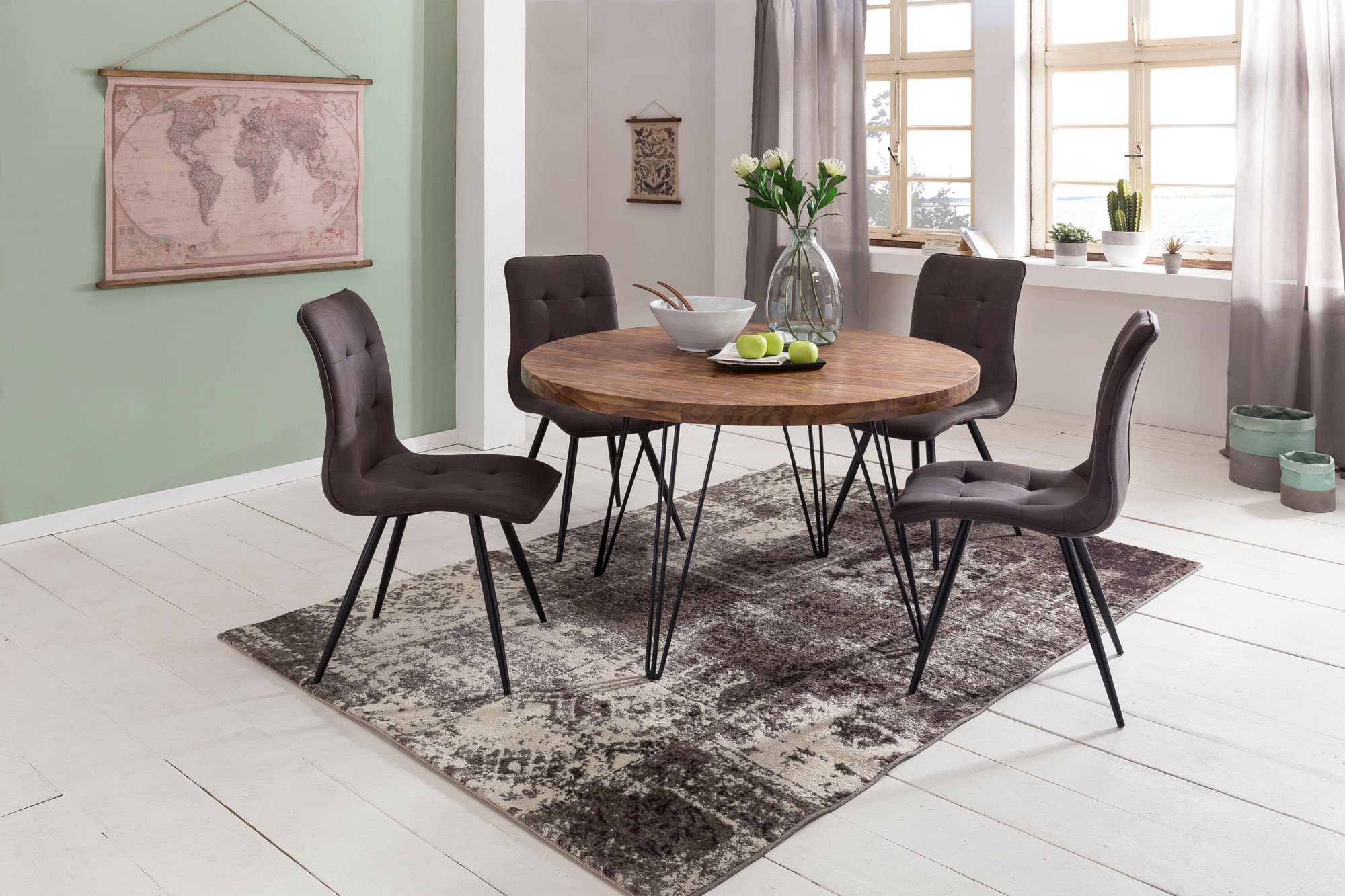 Design Dining Room Table Bagli Round Ø, 120 Long Dining Room Table