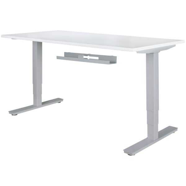 Cable Duct Desk 80X7X13 Cm Under Table Cable Guide Silver 45398 Amstyle Kabelkanal 80 Cm Silber 1