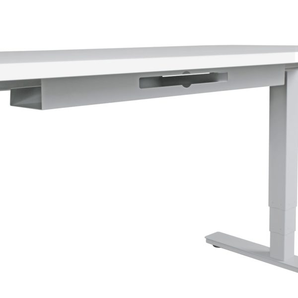 Cable Duct Desk 80X7X13 Cm Under Table Cable Guide Silver 45398 Amstyle Kabelkanal 80 Cm Silber 3