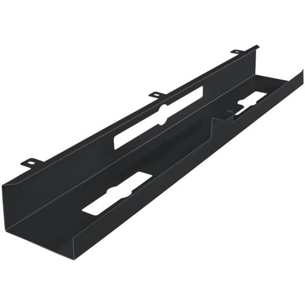 Cable Duct Desk 80X7X13 Cm Wide Under Table Cable Guide Black 45399 Amstyle Kabelkanal 80 Cm Schwarz
