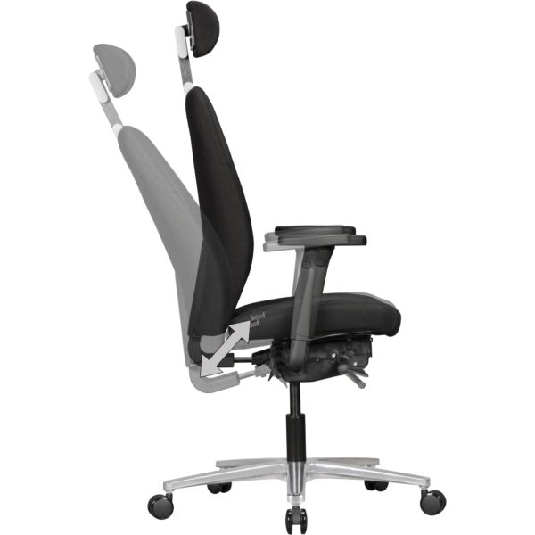Ergonomic Desk Chair Oskar 45828 Amstyle Buerostuhl Oskar Mit Stoff Bezug Un 9