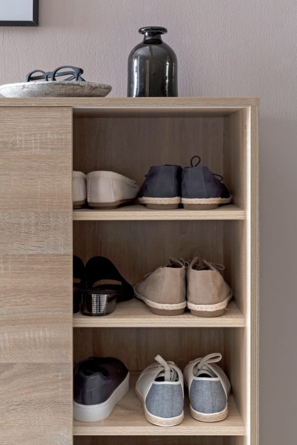 Shoe Cabinet Wl5.713 Wood Sonoma 100X108X37,5 Cm Shelf High Design Shoe Rack Large 20 Pairs Of Shoes Shoe Shelf Hallway 47488 Wohnling Schuhschrank Telly 100X38X100 Cm S 9