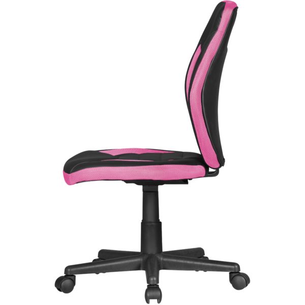 Child Ergonomic Swivel Chair For Children From 4 48245 Amstyle Kinderdrehstuhl Luan Schwarz Pink S 3