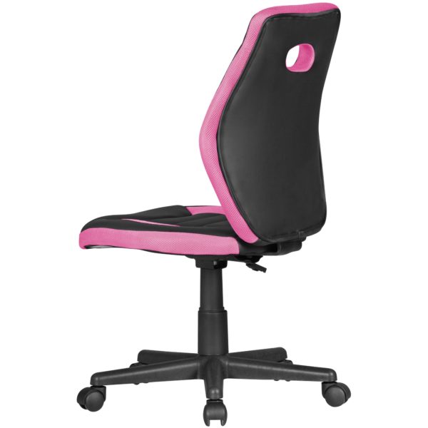Child Ergonomic Swivel Chair For Children From 4 48245 Amstyle Kinderdrehstuhl Luan Schwarz Pink S 4