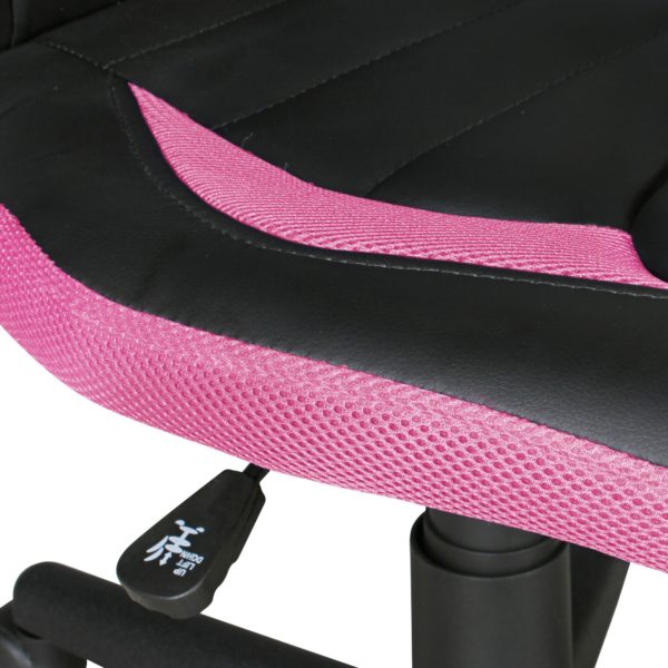 Child Ergonomic Swivel Chair For Children From 4 48245 Amstyle Kinderdrehstuhl Luan Schwarz Pink S 8