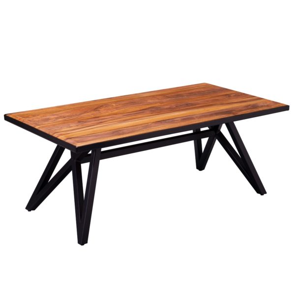 Coffee Table Sheesham Solid Wood 115X45X60 Cm Metal Coffee Table 51997 Wohnling Couchtisch Sheesham 115X60X45 Cm Wl5 944 Wl5 944 6