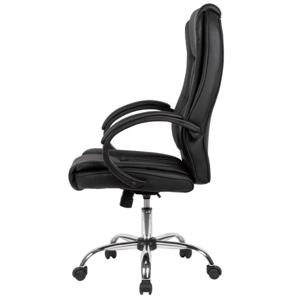 Boss Desk Ergonomic Chair Swivel 52186 Amstyle Buerostuhl Schwarz Gepolstert Spm1 407 Spm1 407 4