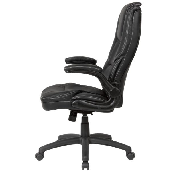 Office Desk Chair Black Swivel Chair 52187 Amstyle Buerostuhl Beweglicher Arm Spm1 408 3