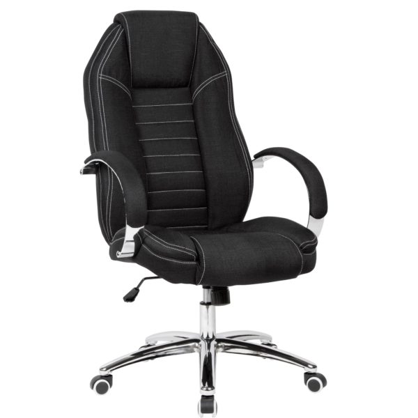 Desk Ergonomic Chair Swivel In Denim 52188 Amstyle Buerostuhl Gepolsterte Armlehne Spm1 409 Spm1 409