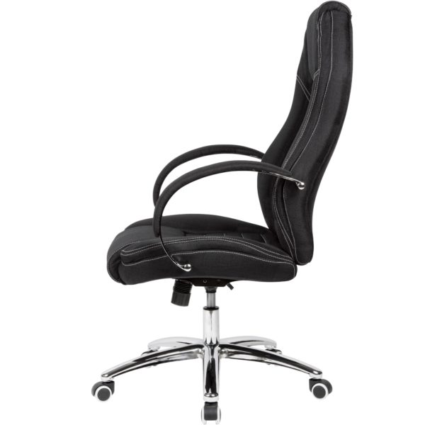 Desk Ergonomic Chair Swivel In Denim 52188 Amstyle Buerostuhl Gepolsterte Armlehne Spm1 409 Spm1 409 4