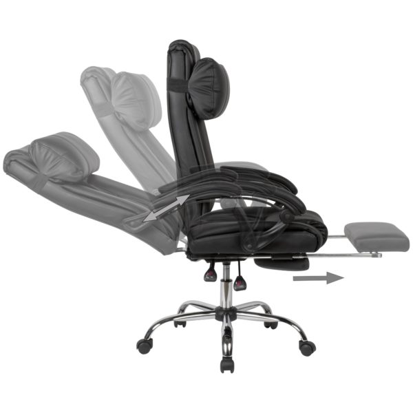 Desk Boss Ergonomic Chair Xxl Up To 150 Kg 52189 Amstyle Buerostuhl Einstellbarer Arm Spm1 410 Spm1 410 5