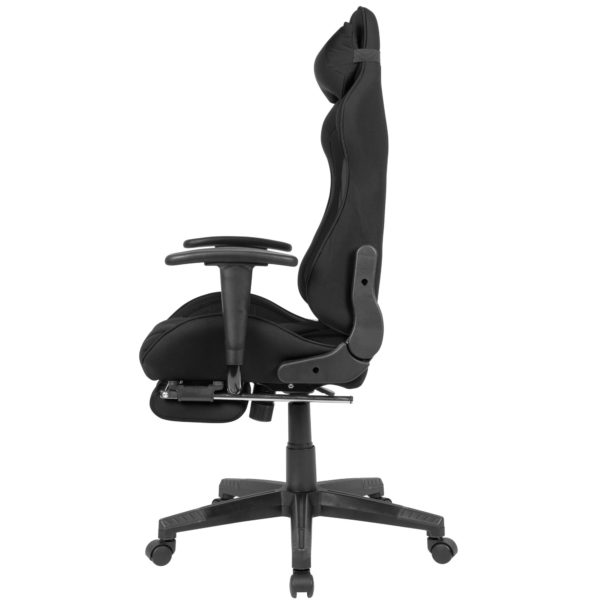 Gaming Desk Chair Fabric Black Swivel Chair Up To 120 Kg 52237 Amstyle Buerostuhl Schwarz Spm1 417 Spm1 417 3