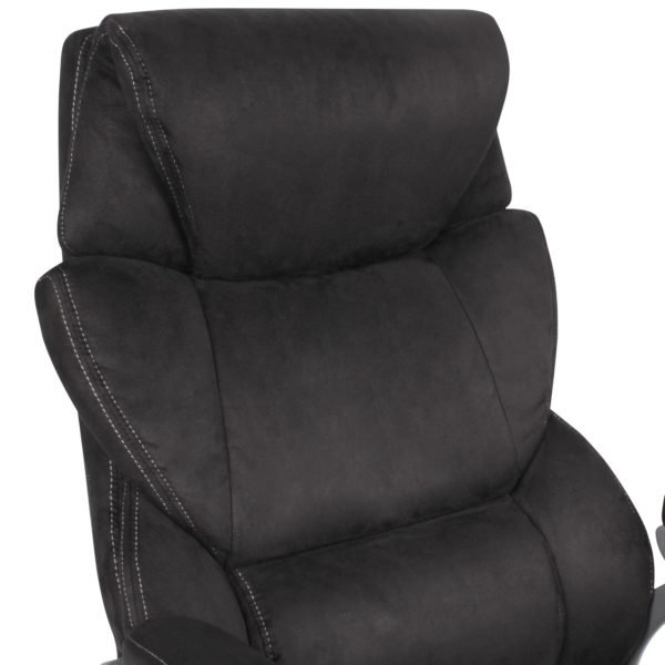 Office Chair, For Boss Black Desk Chair 52399 Amstyle Buerostuhl Schwarz Stoff Spm1 425 Spm1 425 7
