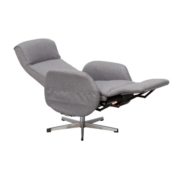 Armchair With Massage Function Light Gray Fabric 56803 Wohnling Relaxsessel Elektrisch Mit Massagefunktion Hellgrau Wl6 213 Wl6 213 14