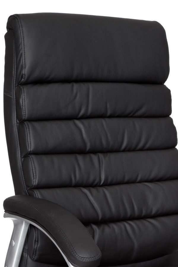 Office Chair Valencia Synthetic Leather Black Ergonomic With Headrest 6820 Amstyle Buerostuhl Valencia Kunstleder Schwar 5