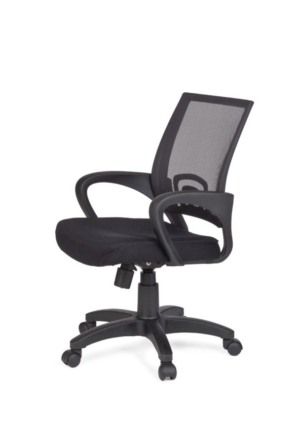 Office Ergonomic Chair Rivoli Black Desk Chair With Armrests Office Swivel Chair Youth Chair 8644 005