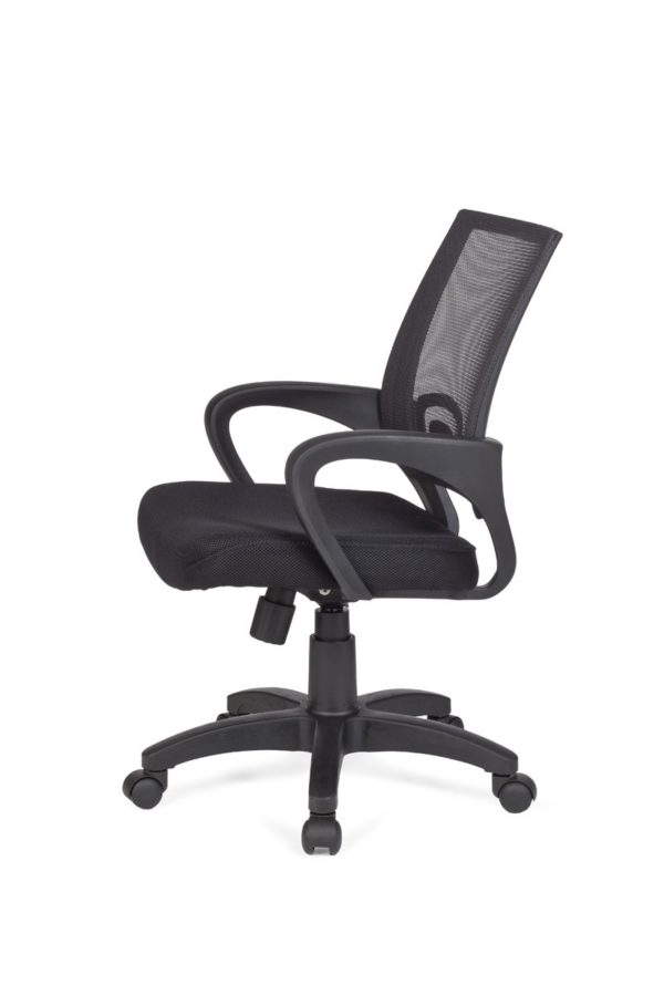 Office Ergonomic Chair Rivoli Black Desk Chair With Armrests Office Swivel Chair Youth Chair 8644 006