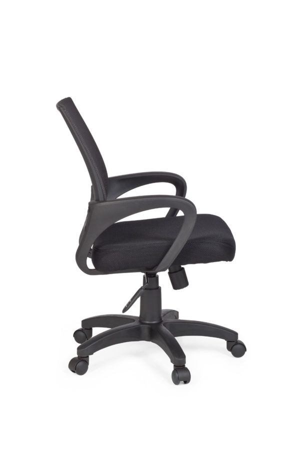 Office Ergonomic Chair Rivoli Black Desk Chair With Armrests Office Swivel Chair Youth Chair 8644 019