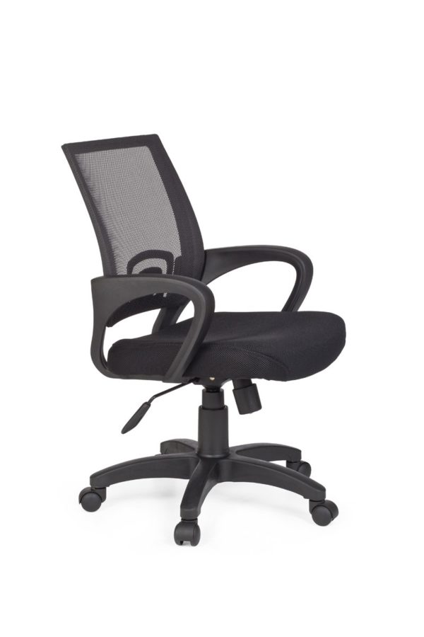 Office Ergonomic Chair Rivoli Black Desk Chair With Armrests Office Swivel Chair Youth Chair 8644 021