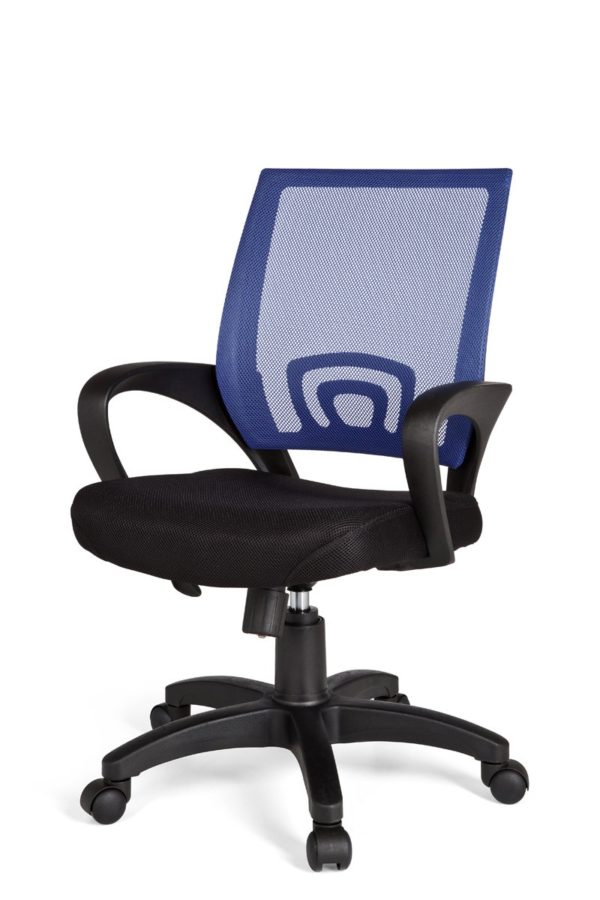 Office Ergonomic Chair Rivoli Blue Office Chair With Armrests Office Chair Youth Chair 8649 003
