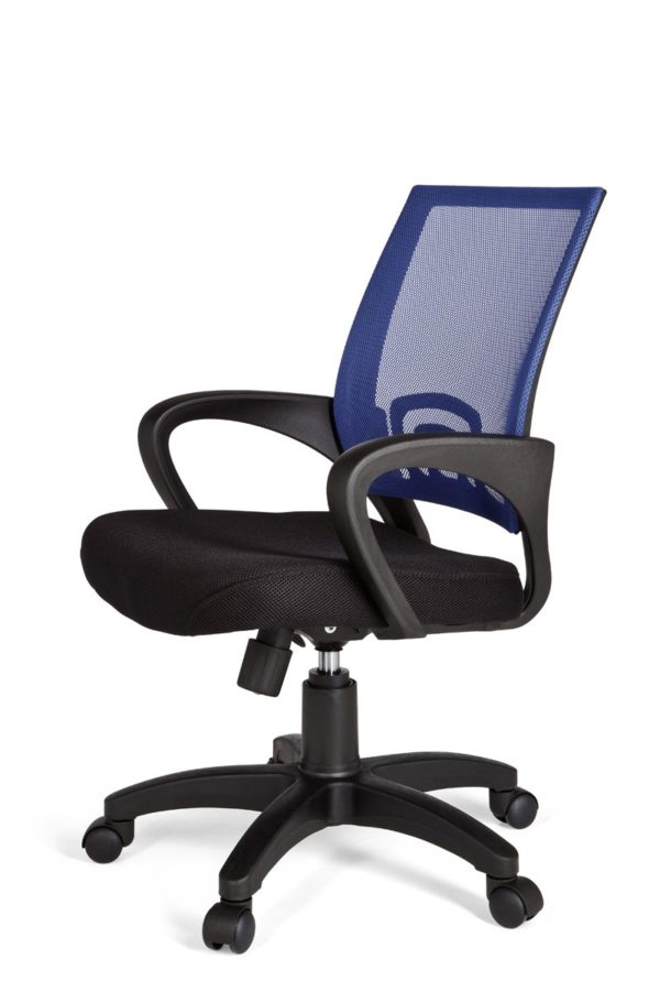 Office Ergonomic Chair Rivoli Blue Office Chair With Armrests Office Chair Youth Chair 8649 005