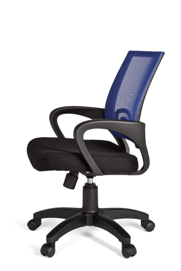 Office Ergonomic Chair Rivoli Blue Office Chair With Armrests Office Chair Youth Chair 8649 006