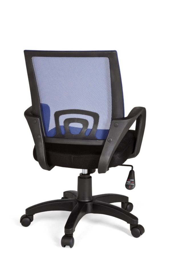 Office Ergonomic Chair Rivoli Blue Office Chair With Armrests Office Chair Youth Chair 8649 014