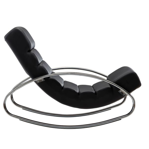 Relaxation Lounger Imitation Leather Black Recliner Rocking Chair Living Roomwl6.639 72949 Wohnling Relaxliege Sessel Fernsehsessel Farbe Schwarz Relaxsessel Design Schaukelstuhl Wippstuhl Modern Wl6 639 Wl6 639 2